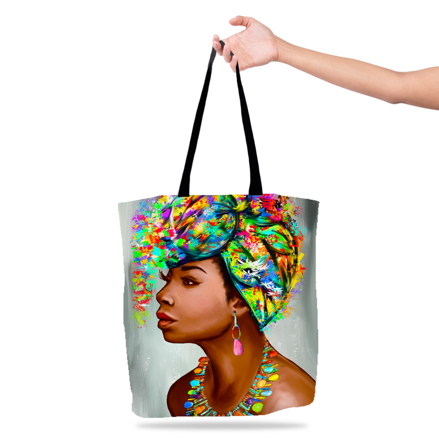 Lakena African American Art Tote Bag