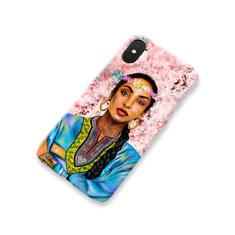 Sade Adu Black Excellence Phone Case