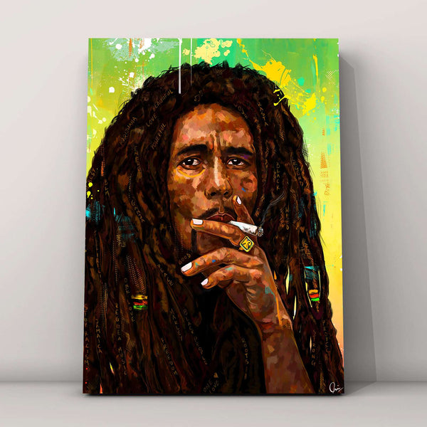 絵画 BOB MARLEY  97x130cm KoultureKanvas-_BobMarley_-by-