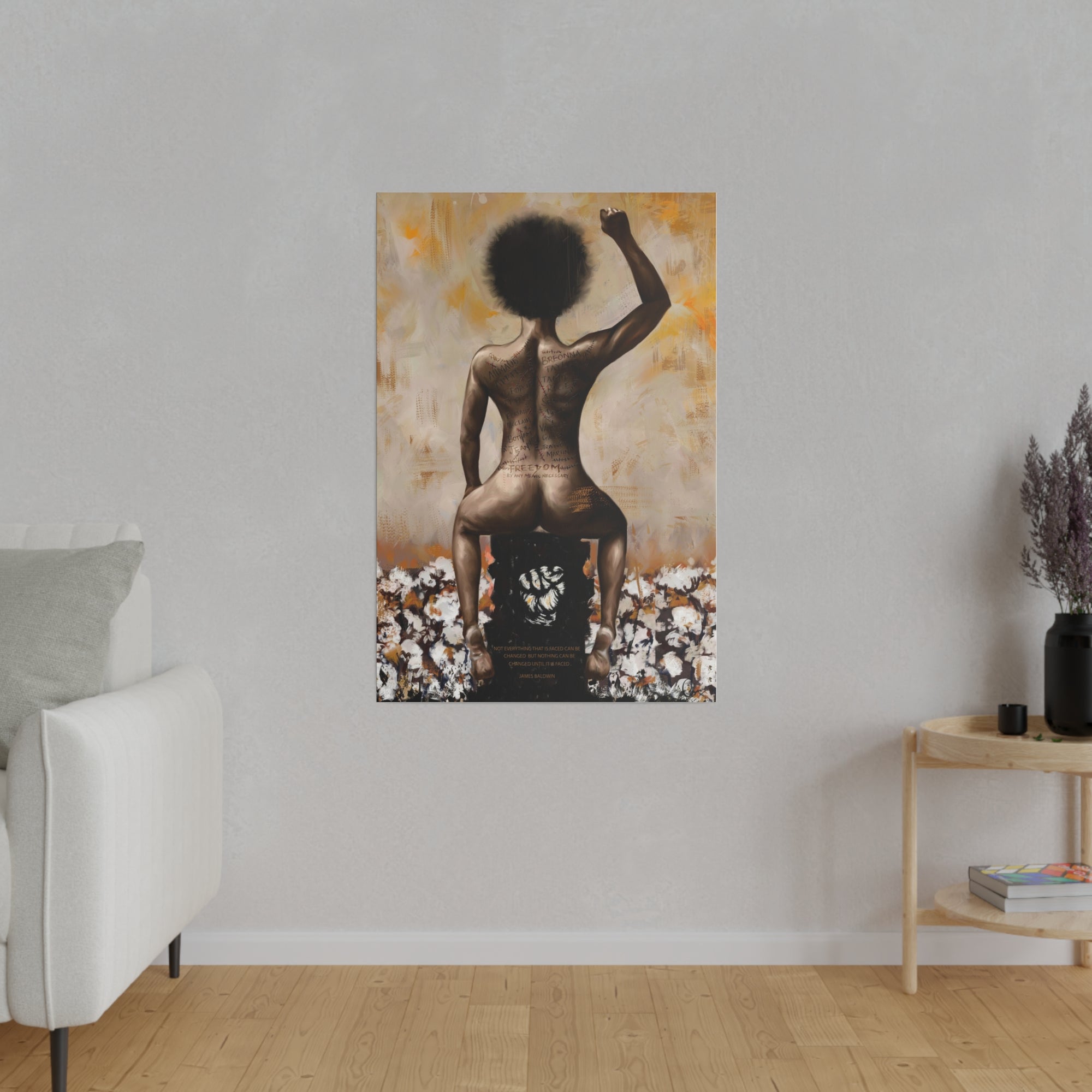 Matte Canvas, Stretched, 0.75"