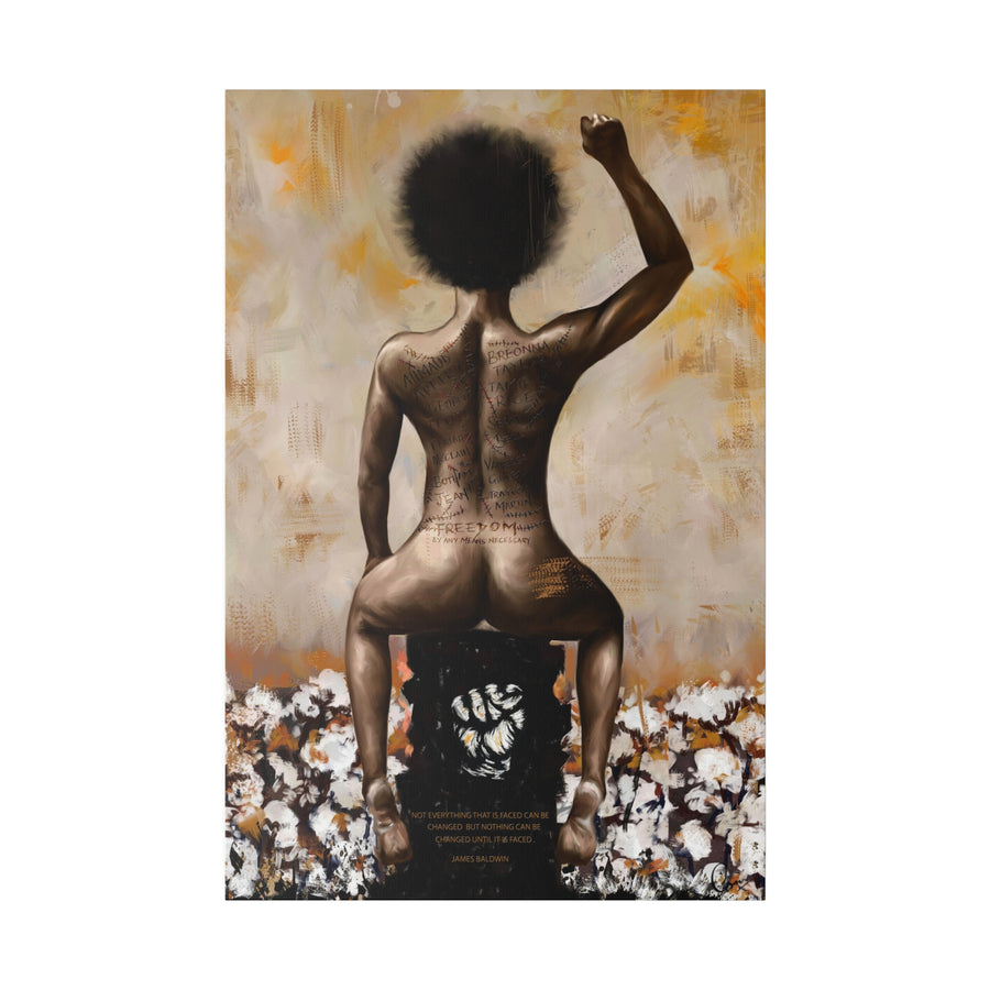 Matte Canvas, Stretched, 0.75"