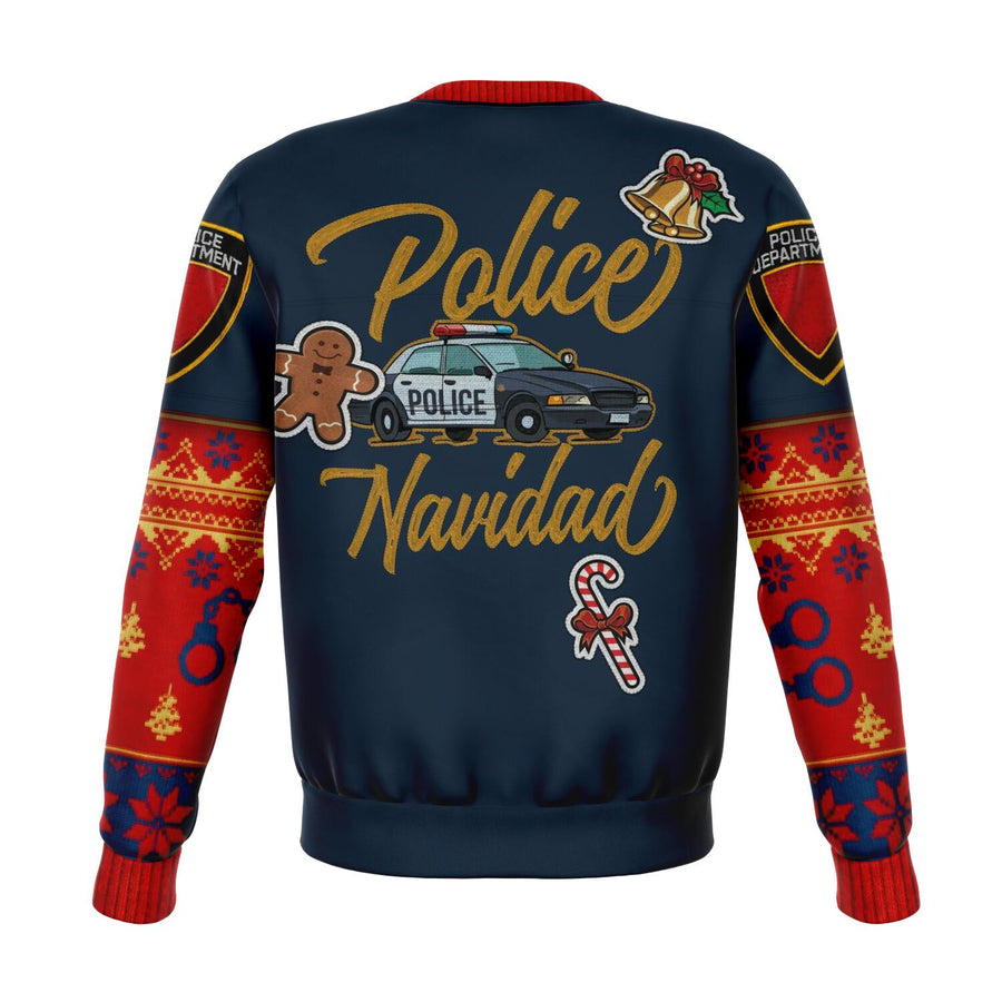 Ugly Police Navidad Christmas Sweatshirt