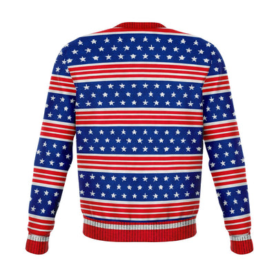 Donald Trump Its Gonna  Be Yuge Funny Ugly Christmas Trump Sweatshirt