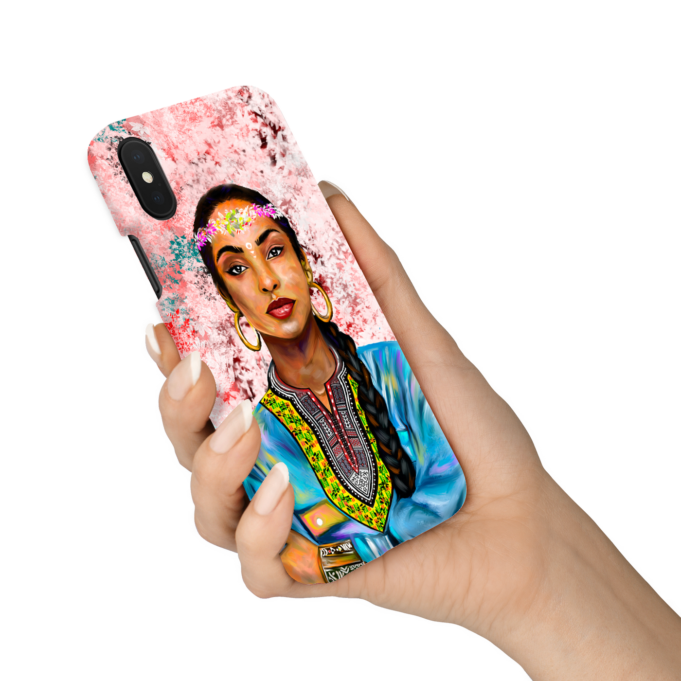 Sade Adu Black Excellence Phone Case