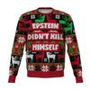 Epstein Didn't Kill Himself Funny Ugly Christmas Sweatshirt