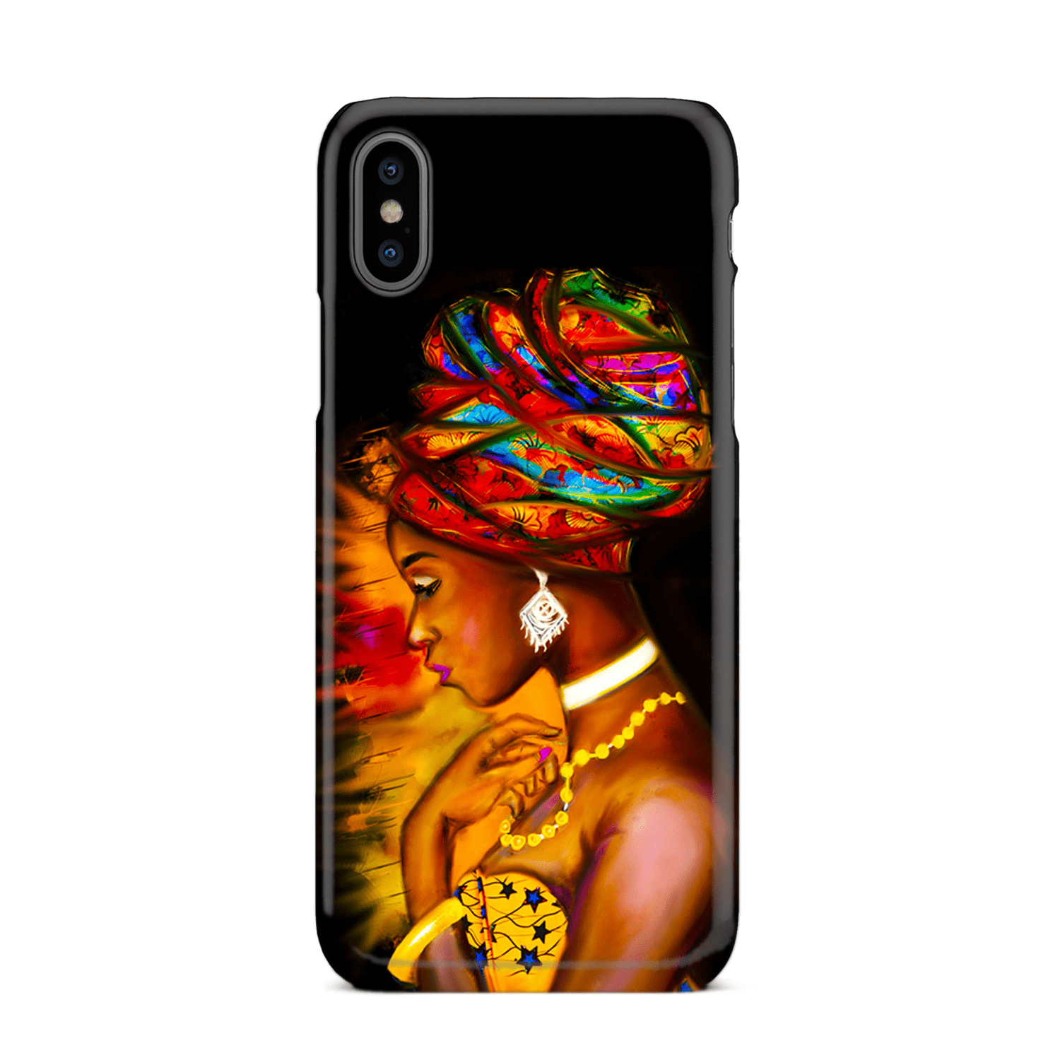 NUBIAN QUEEN BLACK EXCELLENCE PHONE CASE