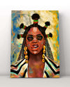 Beyoncé Black Is King Black Excellence Canvas Art Home Decor