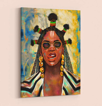 Beyoncé Black Is King Black Excellence Wall Mounted Canvas Art Home Decor