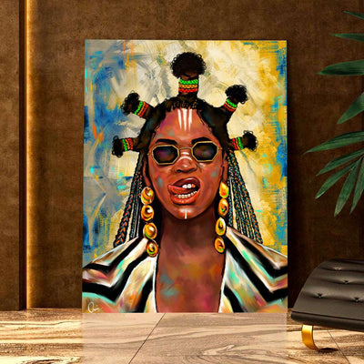 Beyoncé Black Is King Black Excellence Canvas Art Home Decor | How Should Beyonce Portray Africa In Black Is King
