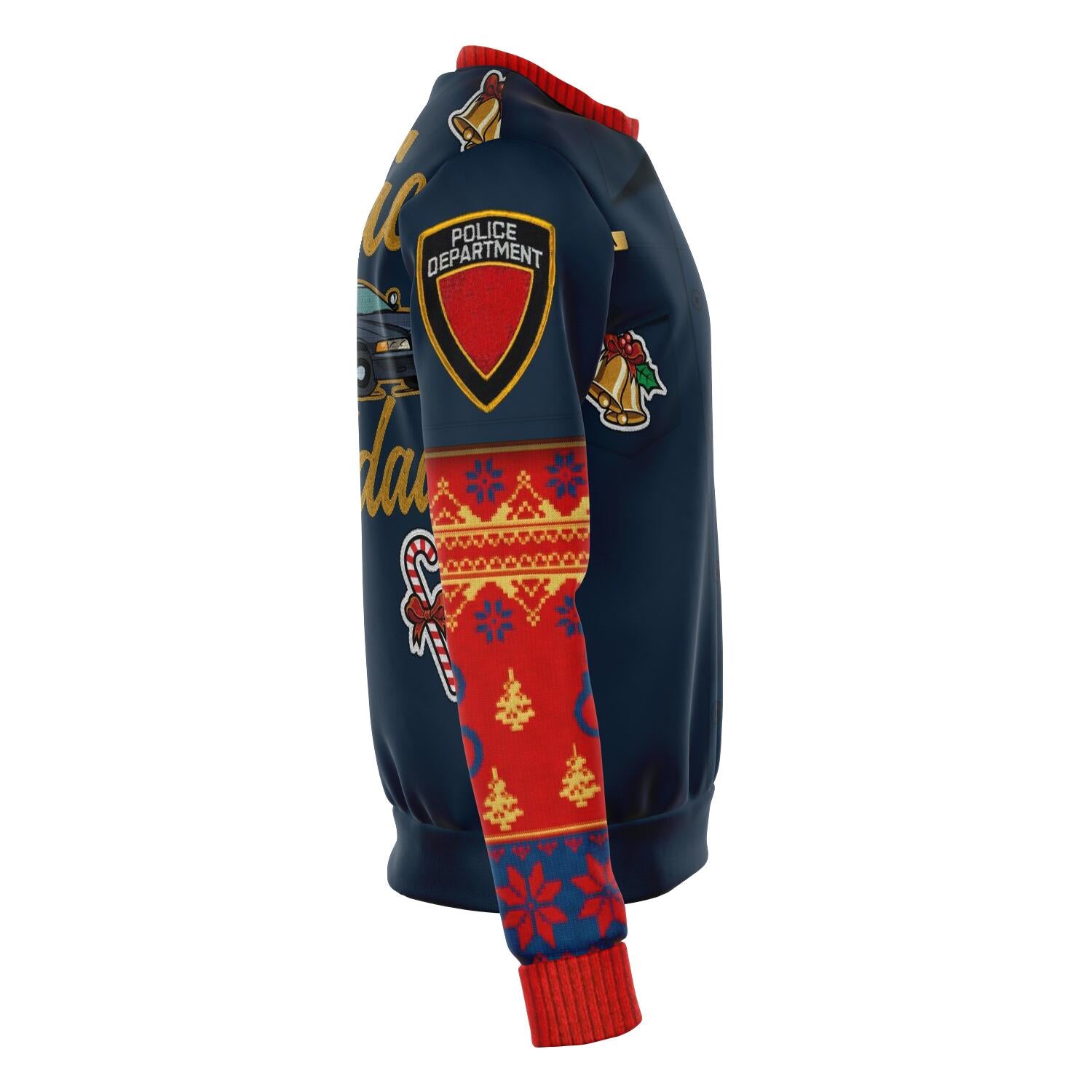 Ugly Police Navidad Christmas Sweatshirt