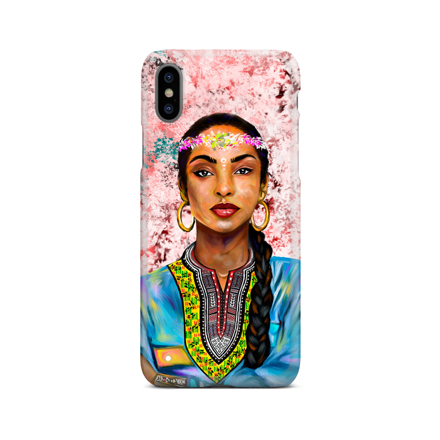 Sade Adu Black Excellence Phone Case