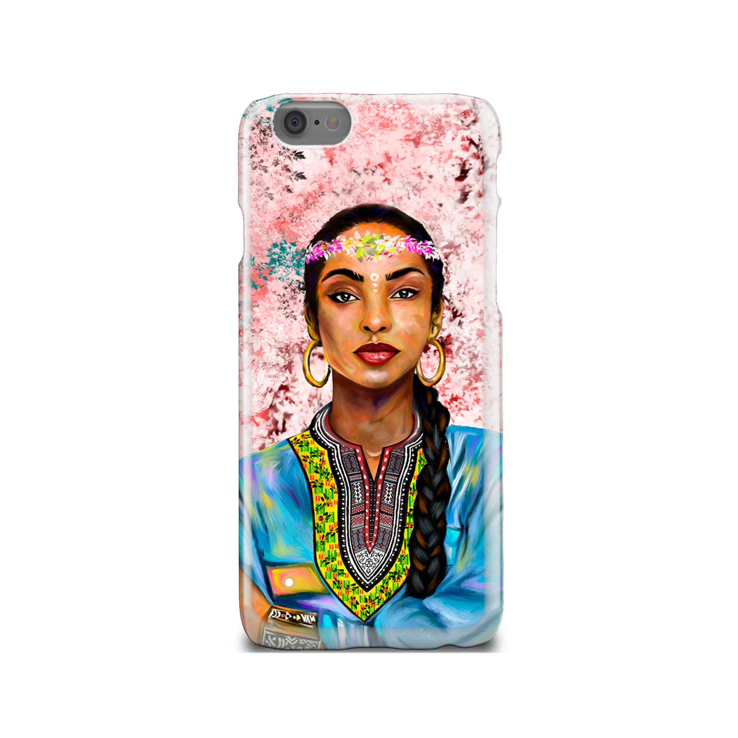 Sade Adu Black Excellence Phone Case