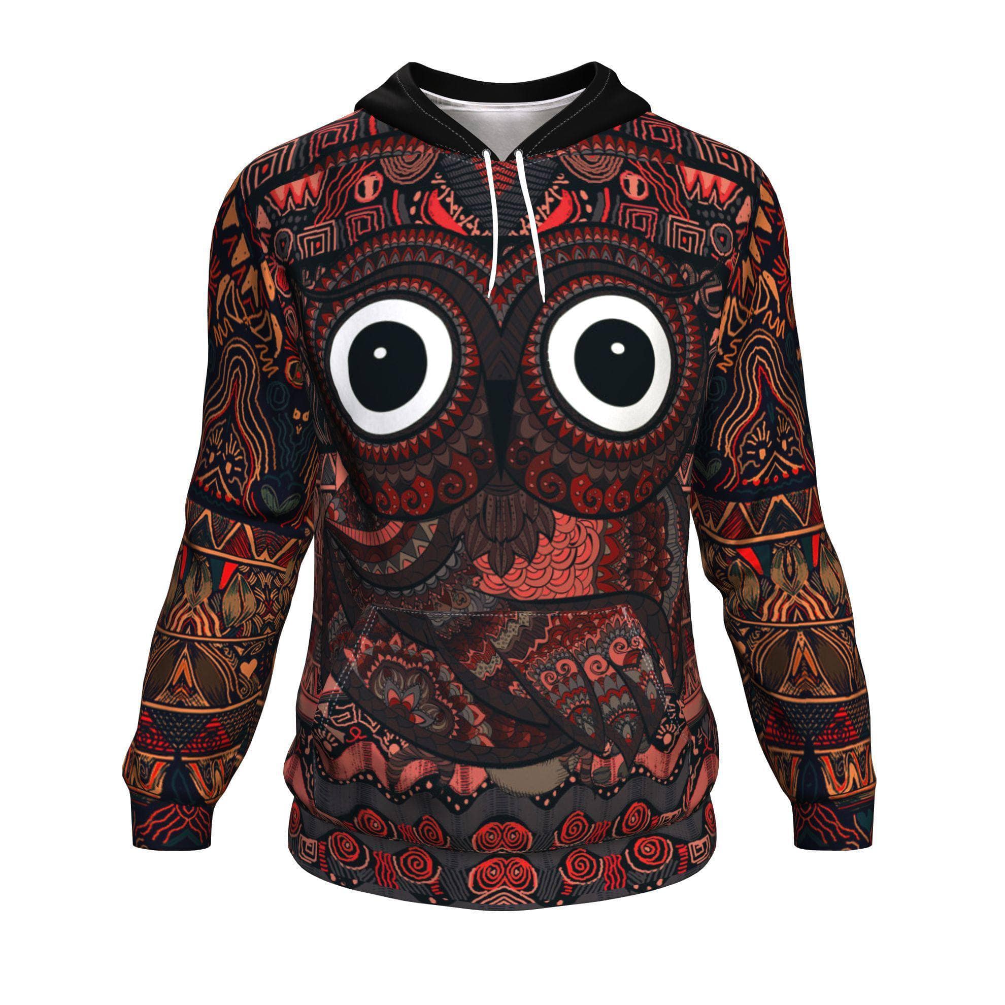 Tribal Owl Hoodie