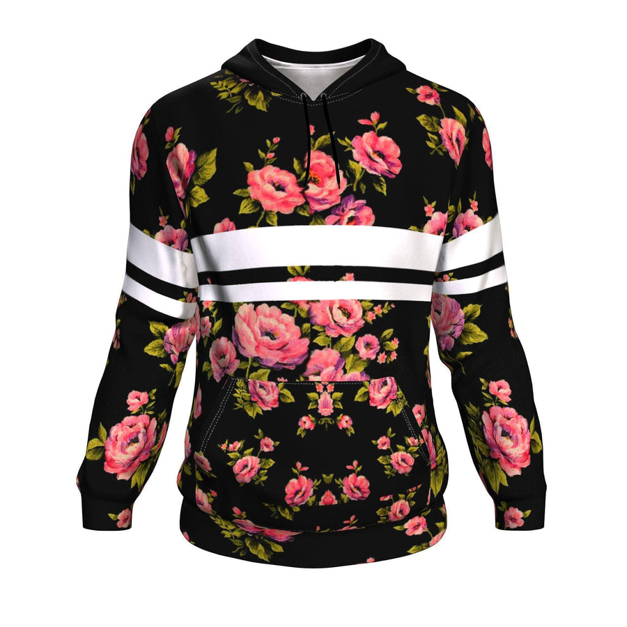 VIntage 95 Floral Stripes Classic Hoodie