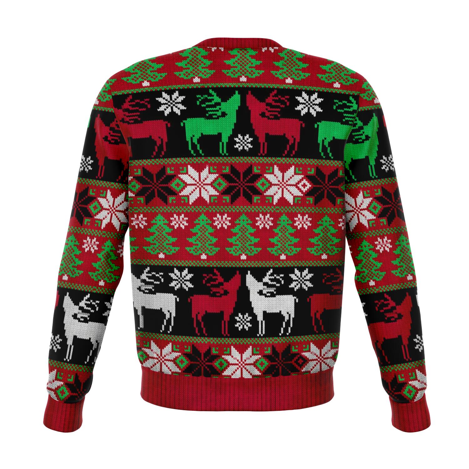 cirkulære jeg lytter til musik krog Epstein Didn't Kill Himself Funny Ugly Christmas Sweatshirt– KoultureKanvas