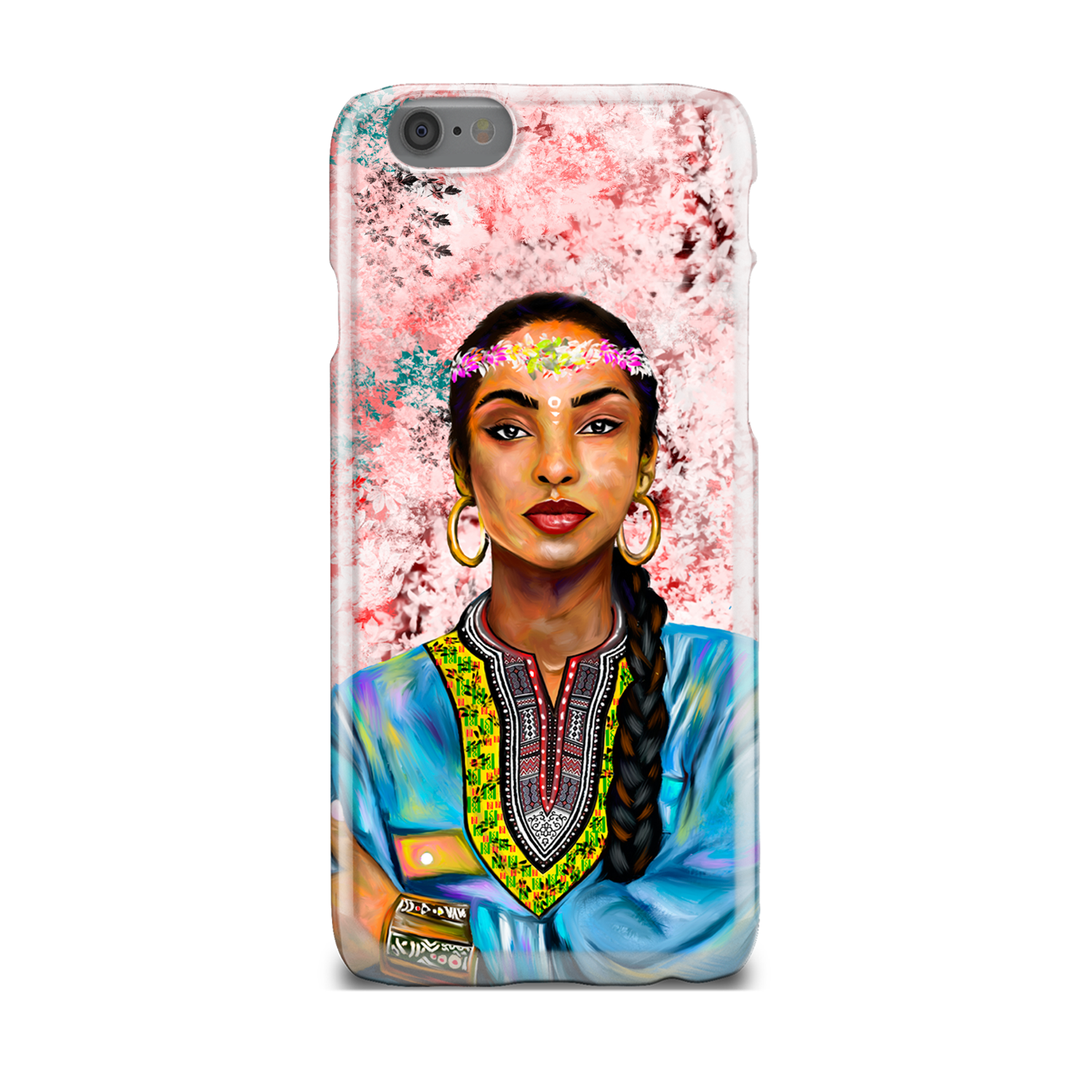 Sade Adu Black Excellence Phone Case