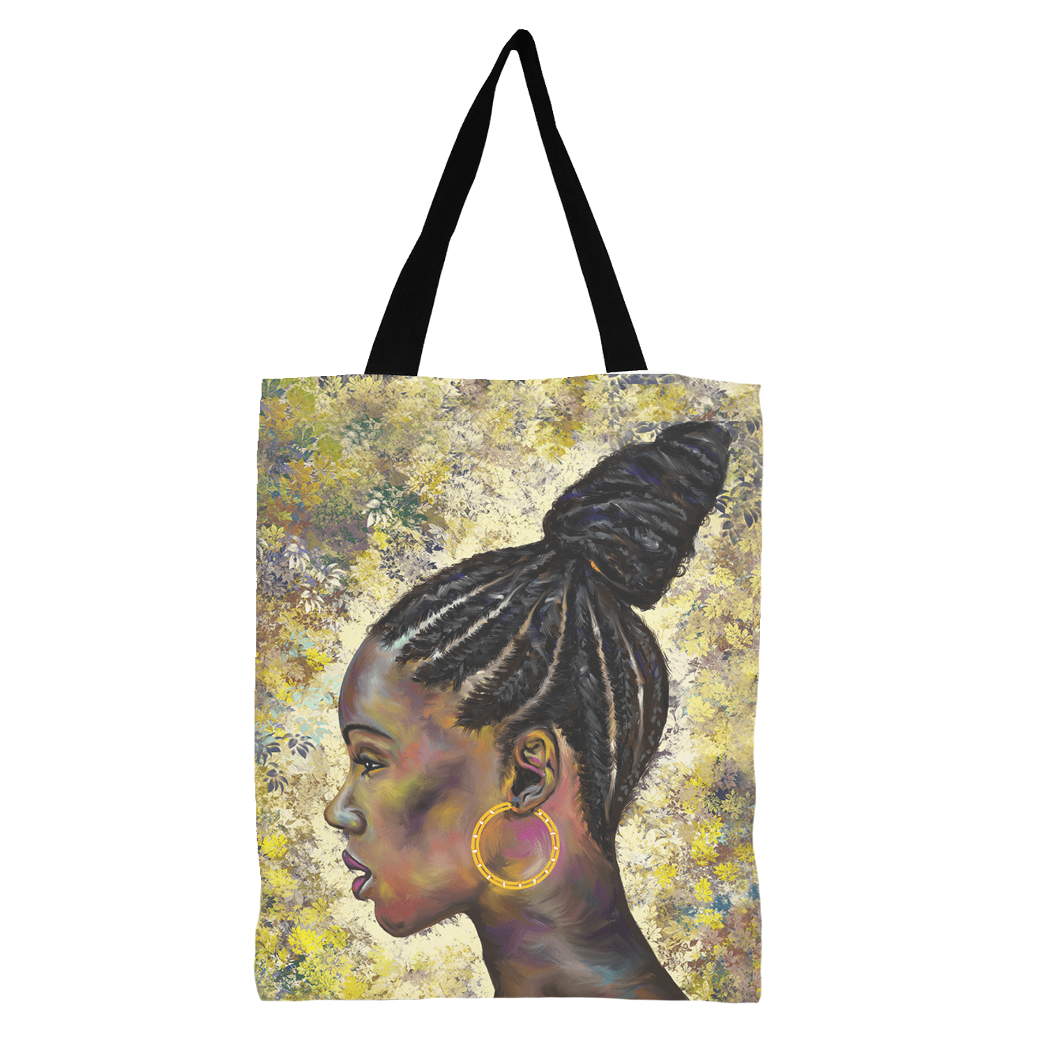 Wrapped In CornRows Black Excellence Tote Bag