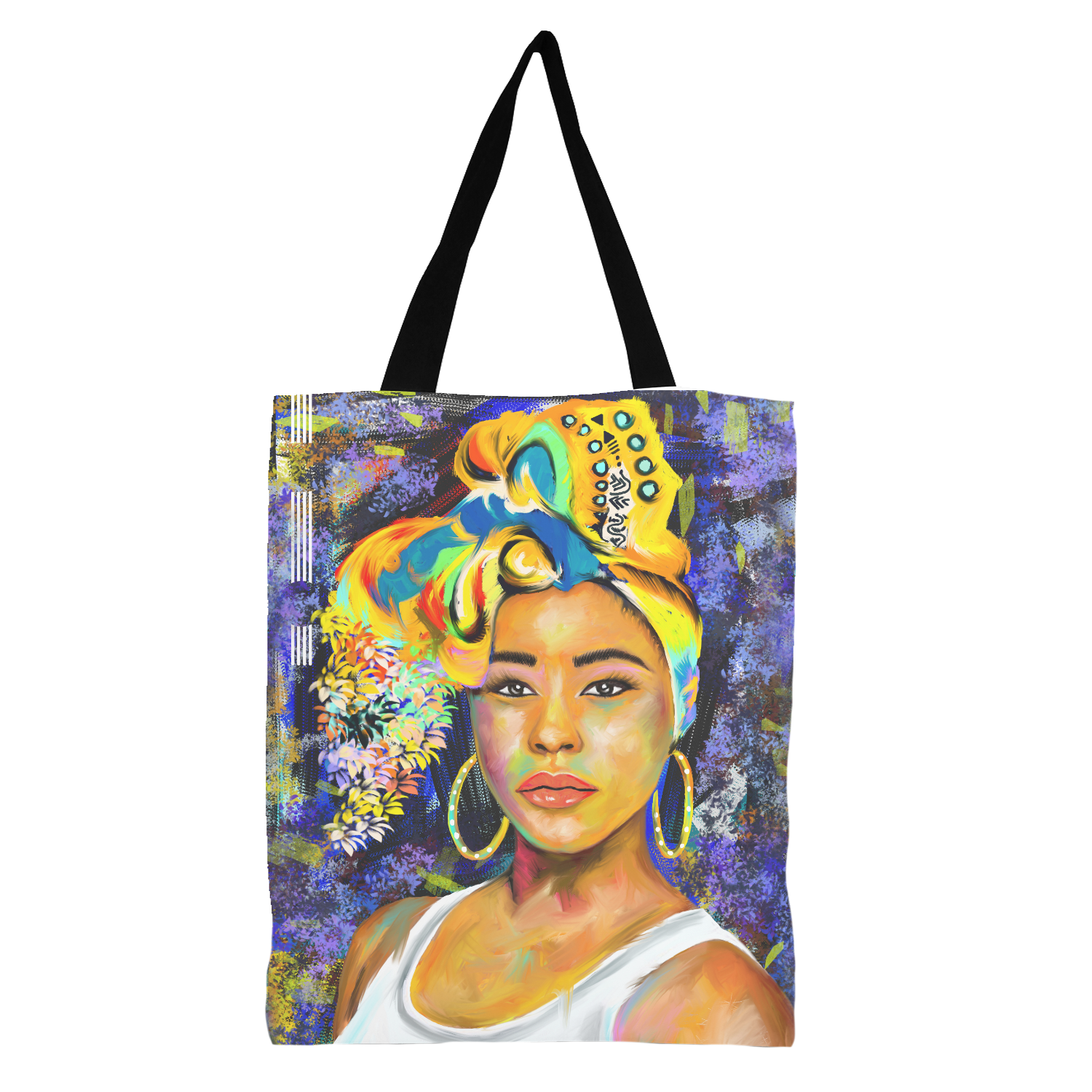 Wrapped In Melanin Black Excellence Tote Bag