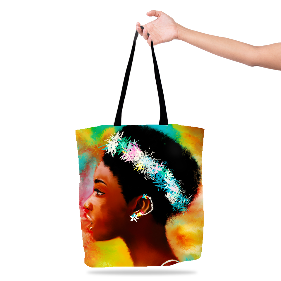 Lakena African American Art Tote Bag– KoultureKanvas