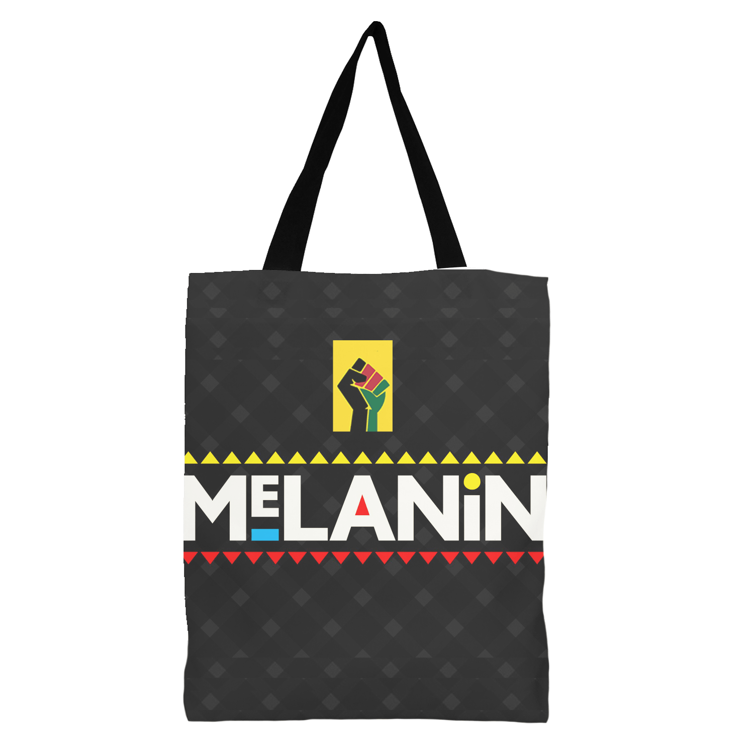 Afrocentric Melanin Queen Black Girl Magic Canvas Tote Bag