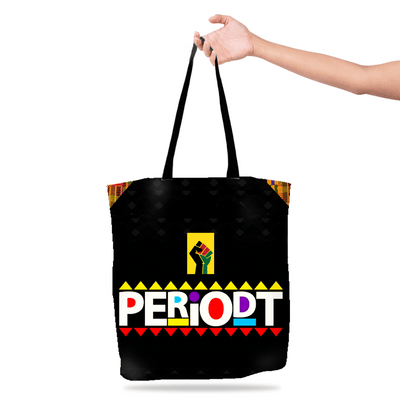 Afrocentric Its Above Me Now Periodt Canvas Tote Bag