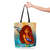 Brown Skin Girl Mermaid Tote Bags