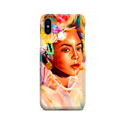 Queen Bey Brown Skin Girl Phone Case