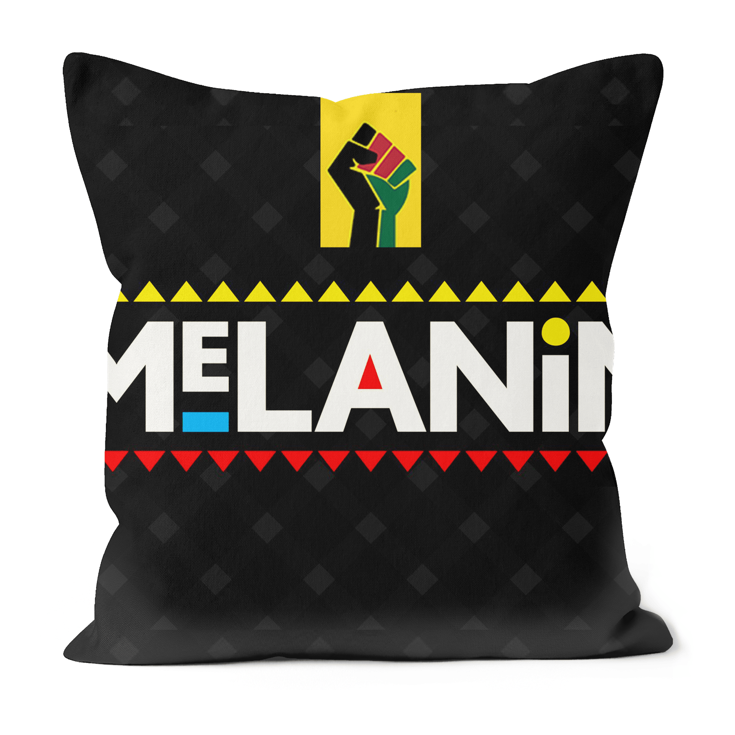 Melanin Black Excellence Faux Suede Cushions