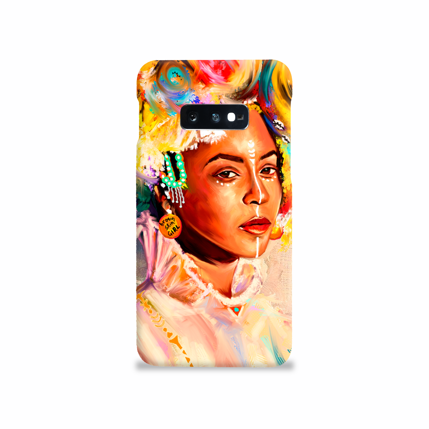 Queen Bey Brown Skin Girl Phone Case