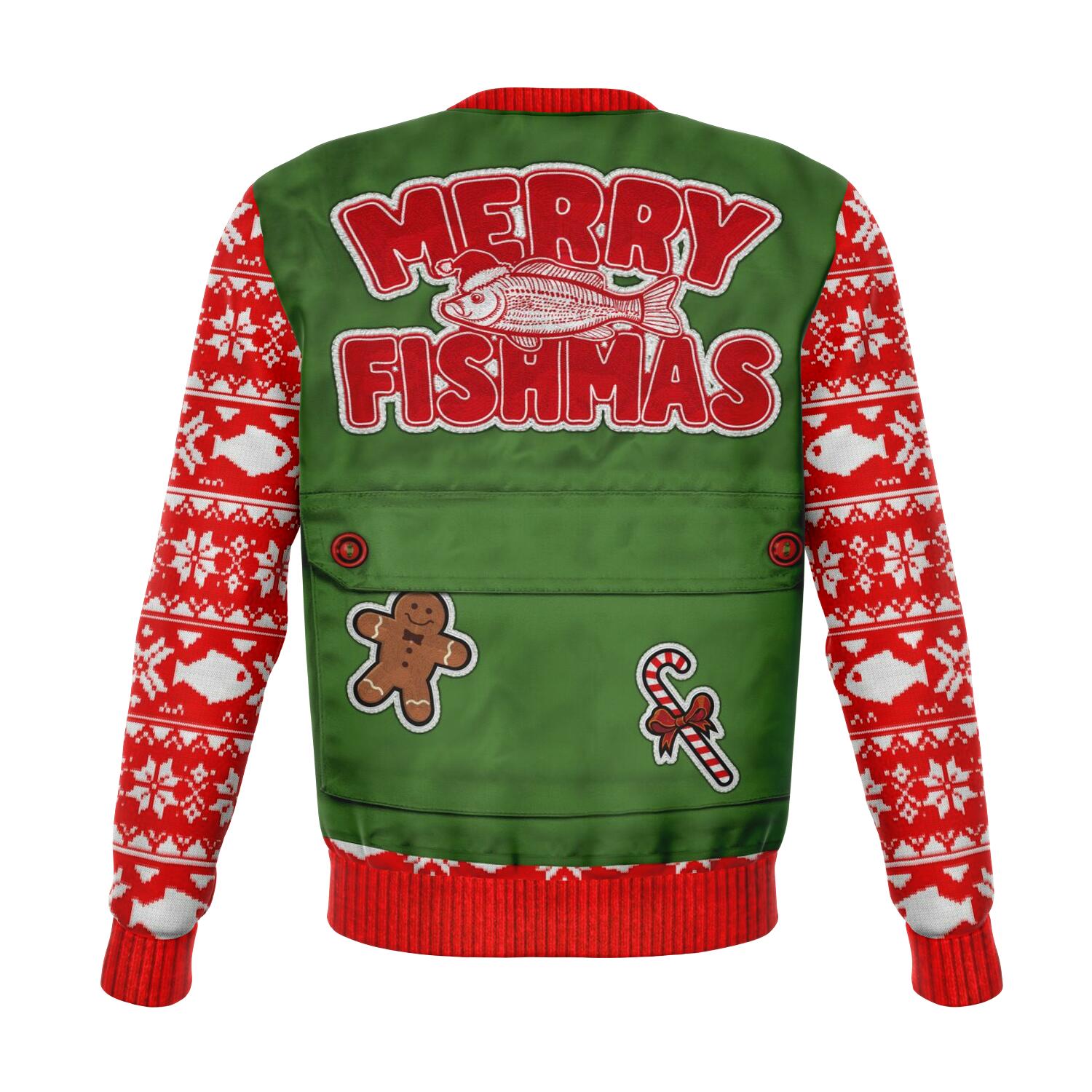 Merry Fishmas Christmas Fift Ugly Christmas Sweater