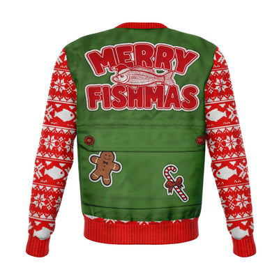 Ugly Christmas Fishing Gift Sweater Sweatshirt