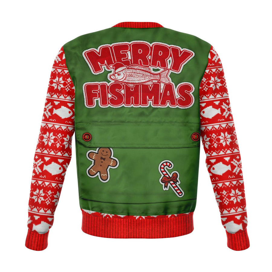 Ugly Christmas Fishing Gift Sweater Sweatshirt