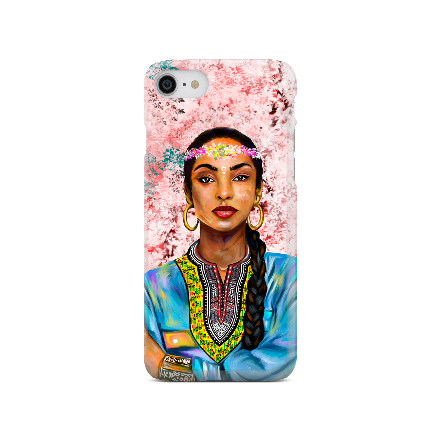 Sade Adu Black Excellence Phone Case